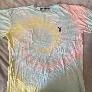 Playboy x Misguided Tie-dye Tee